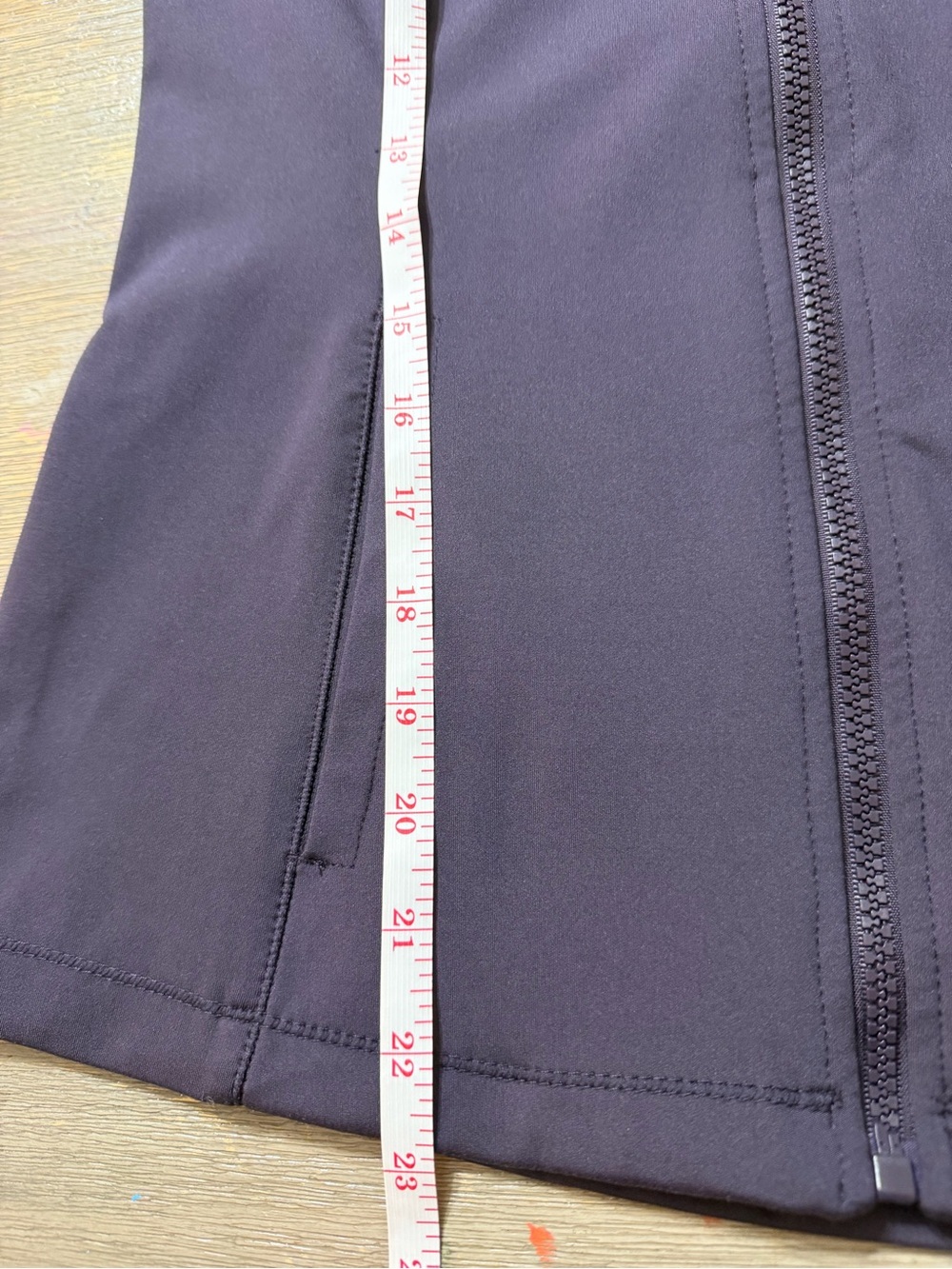 YogaLicious Women’s M Purple Hooded Full Zip Athletic Jacket - Picture 7 of 7